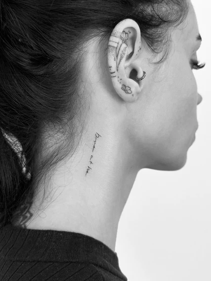 Fine Line Tattoo by HairLab