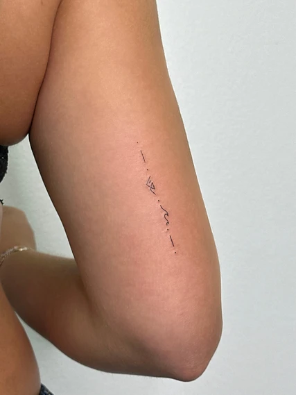 Fine Line Tattoo by HairLab