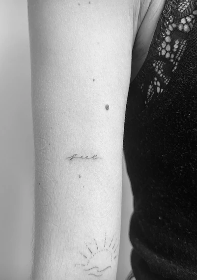 Fine Line Tattoo by HairLab